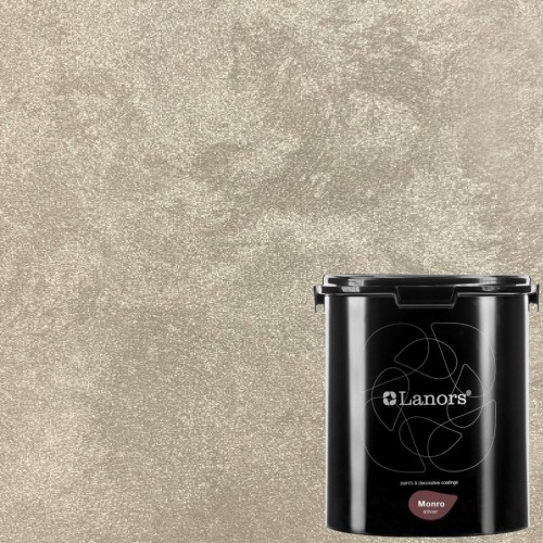 Штукатурка декоративная Lanors Monro Silver MS_089 3 кг