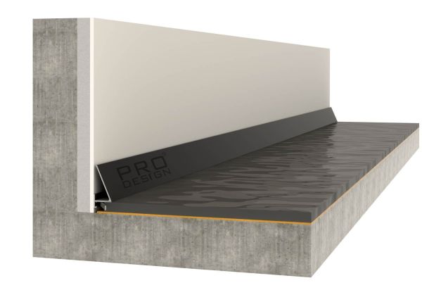 Плинтус Pro Design Corner 570 Анодированный черный