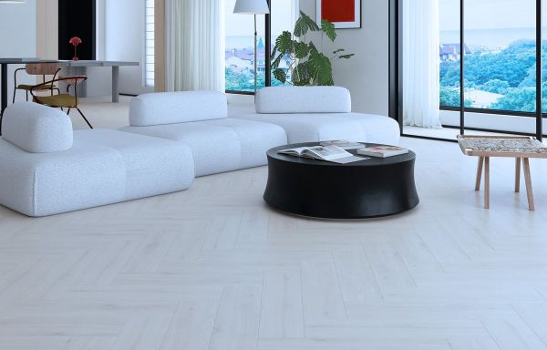 Кварц виниловое покрытие Stone Floor MSPC Елочка Дуб Нордфилд DCF1-1 MР