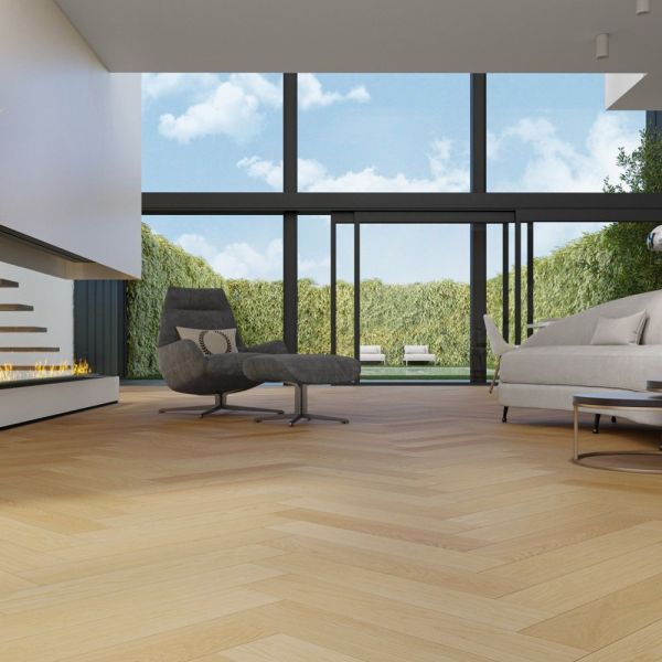 Композитная паркетная доска Quartz Parquet Елка Дуб тоскана 33-407 венгерская елка 635×127×5