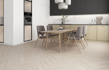 Кварц виниловое покрытие Stone Floor MSPC Елочка Дуб Брукфилд DCH2-8 MР