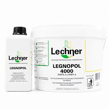 Lechner Двухкомпонентный полиуретановый клей LEGNOPOL 4000 10кг