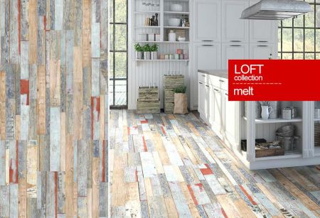 Пробковые полы Corkstyle Loft Melt 1235×305×10