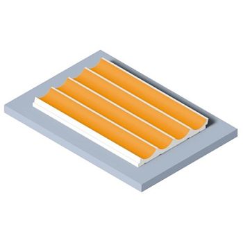 Стеновая панель из полистирола Hiwood LV139 Y5 2700×120×12