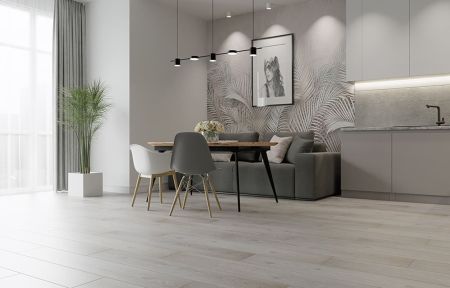 Кварц виниловое покрытие Stone Floor Дуб Зимний вечер 91799-7 MP