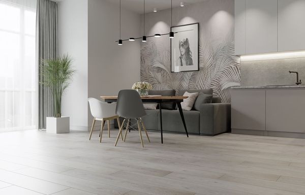 Кварц виниловое покрытие Stone Floor Дуб Зимний вечер 91799-7 MP