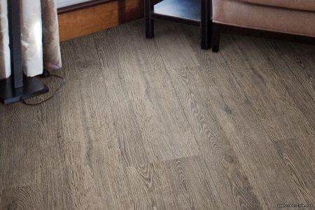 Пробковые полы Corkstyle Wood Oak Rustic silver 10х305з915мм