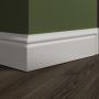 Плинтус Evrowood МДФ Белый PN 100 2000×100×16