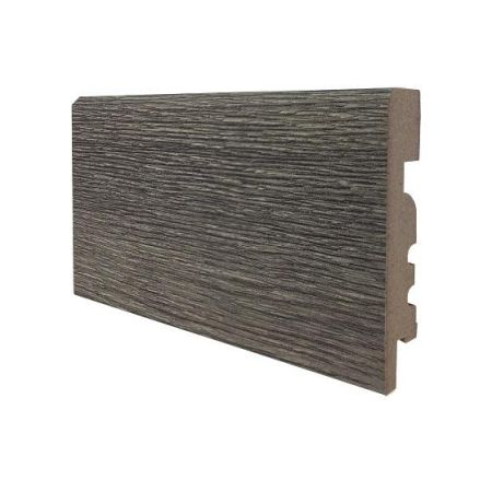 Плинтус Finitura МДФ ламинированный прямой браш арт.91 80Х16Х2400 mm