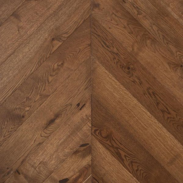 Инженерная доска Tarwood Французская Ёлочка Дуб Орех  45°