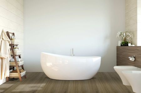 Кварц виниловое покрытие Planker SPC Rockwood Дуб Янтарный 1003