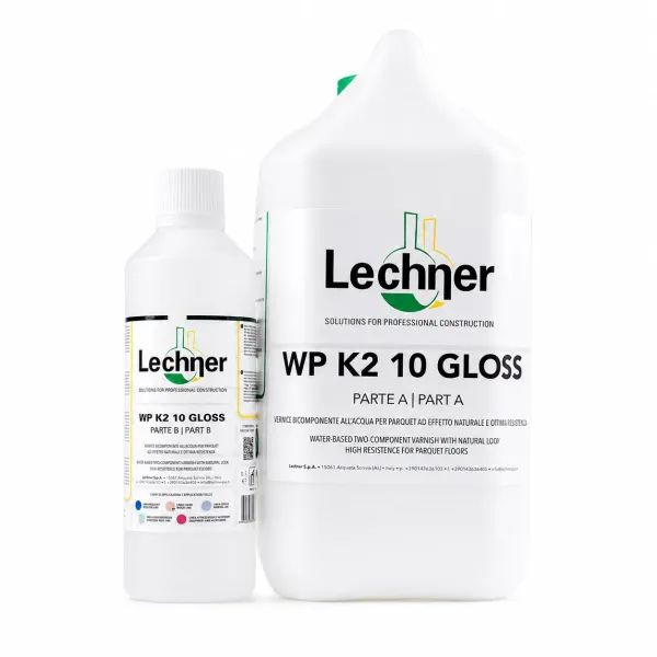Lechner WP 2К воднодисперсионный полиуретано-акриловый  лак 5,5л Матовый 