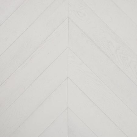 Инженерная доска Tarwood Французская Ёлочка Дуб Снежный 45°