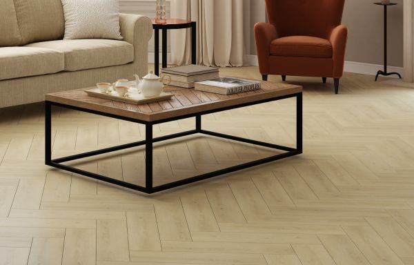 Кварц виниловое покрытие Stone Floor MSPC Елочка Дуб Рейфилд Артикул: DCA3-2 MР