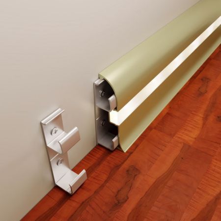 Плинтус  кабельный с подсветкой  ALP-65 led