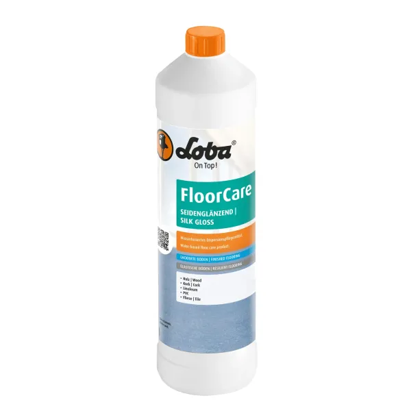 для защиты паркета под лаком LobaCare FloorCare глянец 1 л