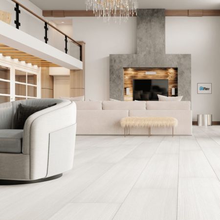 Кварц виниловое покрытие CM Floor ScandiWood 02 Дуб Белый