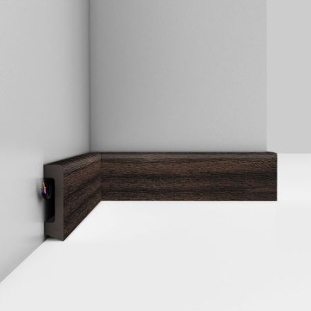 Плинтус Decomaster Махагон D234-438 2400×58×16