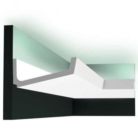 Карниз Orac Decor  с подсветкой Flat C352 171х76 мм