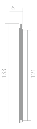 Стеновая панель Ultrawood арт. Wain 0003 (813 х 133 х 6) (6 шт/упак)