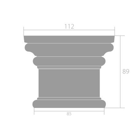 эл-т верхний  D 3011N (112x89x30)