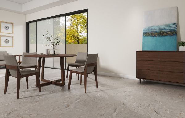 Кварц виниловое покрытие Stone Floor MSPC Травертин Античный