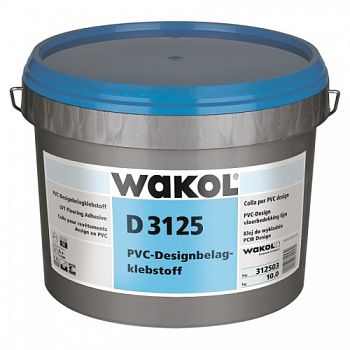 Клей для винилового пола WAKOL D 3125 10 кг