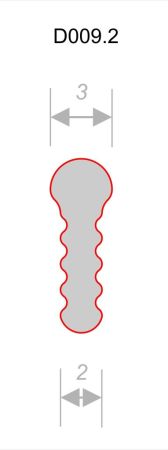 Разделительный профиль  D009.2