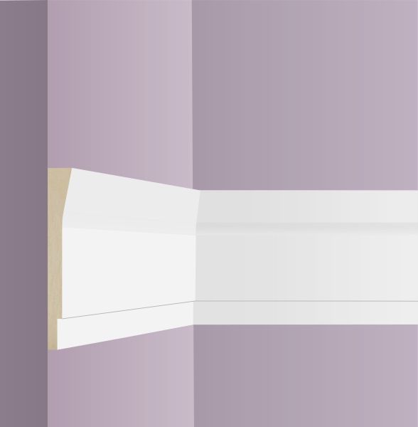 Плинтус Ultrawood Base 009 i (2000 x 107 x 15 мм.)