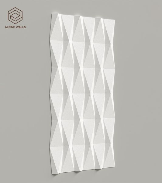 Стеновая панель под покраску Alpine Walls Geometrium  ECOGR0208W  1200*600*25