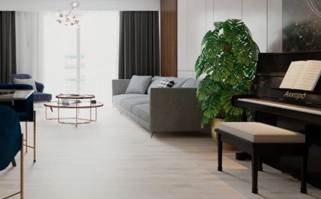 Кварц виниловое покрытие Stone Floor Дуб Летний лес 8305-03 НР