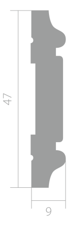 Молдинг Ultrawood U 031 (2440 х 47 х 9)