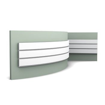 Стеновая панель под покраску Orac Decor Bar W116F гибкая 2000×250×20