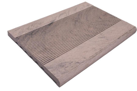 TimberTex Ступени ДПК Полнотелая Мультикрем   22х348мм