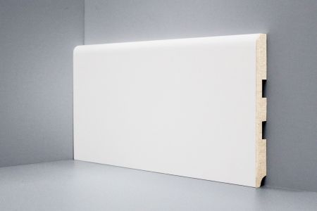 Плинтус DeARTIO Ламинированный Белый 150х16 U102-150