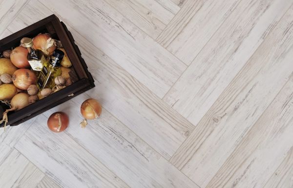 Кварц виниловое покрытие Stone Floor Елочка Дуб Нью-Гэмпшир 36002 HP