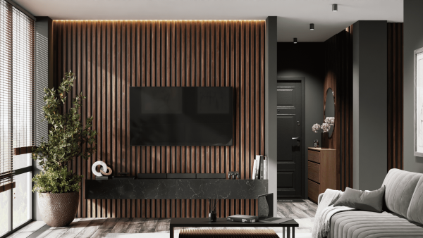 Ликорн  Рейка МДФ Орех американский 16х40х2800мм