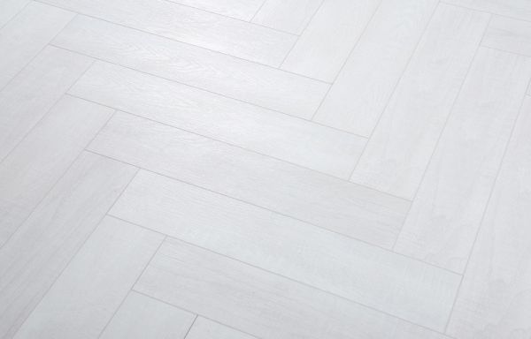 Кварц виниловое покрытие Stone Floor Елочка Дуб Лунный свет 153901 HP