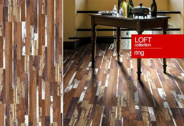 Пробковые полы Corkstyle Loft Ring 1235×305×10