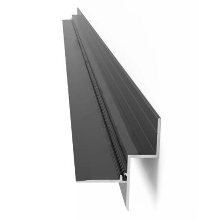 Теневой профиль для потолка Чёрный 35.3x2000 мм 