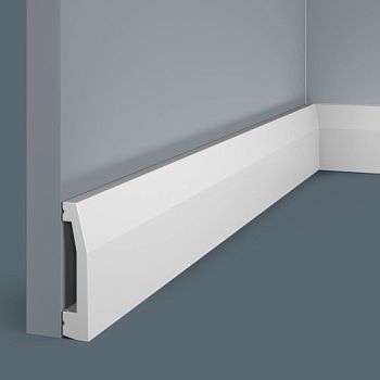 Плинтус под покраску Cosca Decor Экополимер PX008 2000×70×15