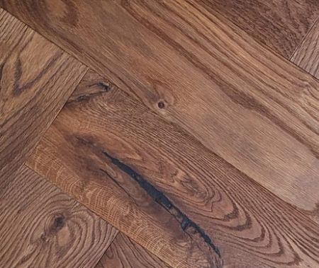 Паркетная доска Hajnowka Дуб TABACO R масло воск