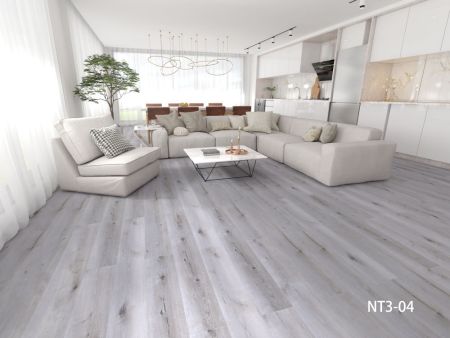 Кварц виниловое покрытие Aspenfloor Natural Touch Дуб Снежный (Snow Oak) NT3-04
