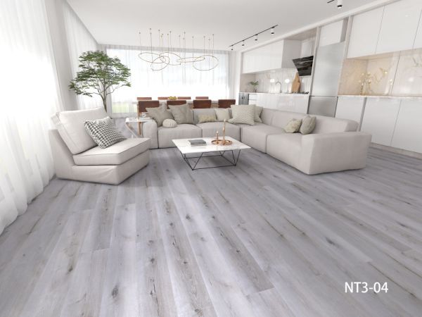 Кварц виниловое покрытие Aspenfloor Natural Touch Дуб Снежный (Snow Oak) NT3-04