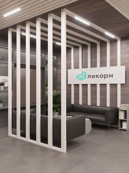 Ликорн Стеновая панель Брус декоративный белый матовый  40х70х2800мм