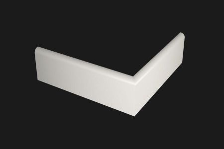 Плинтус Evrowood МДФ Белый  PN 050  2000×80×12