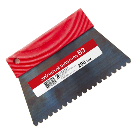 Шпатель зубчатый В 03