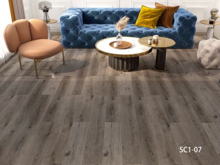 Кварц виниловое покрытие Aspenfloor Smart Choice Дуб Винтаж SC1-07