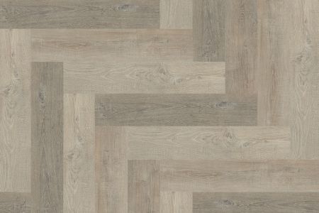 Кварц виниловое покрытие Floor Factor SPC HERRINGBONE Английская елочка Graphite oak (HB.05)