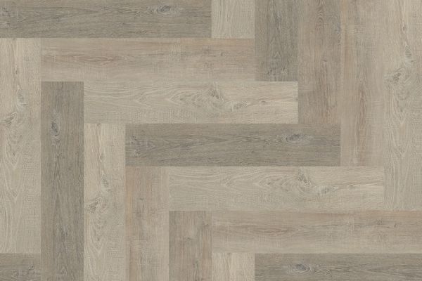 Кварц виниловое покрытие Floor Factor SPC HERRINGBONE Английская елочка Graphite oak (HB.05)